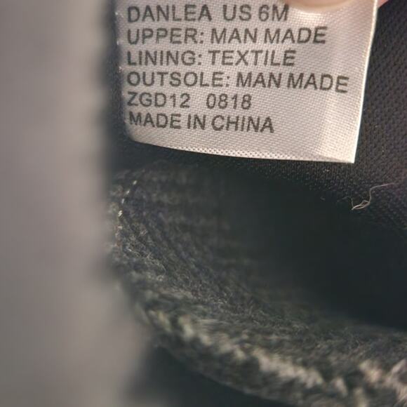 Womens Winter Ankle Boots Lace Up Faux Fur Trim Herringbone Detail - Picture 13 of 15